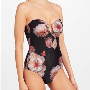 Ted Baker London one piece swimsuit floral